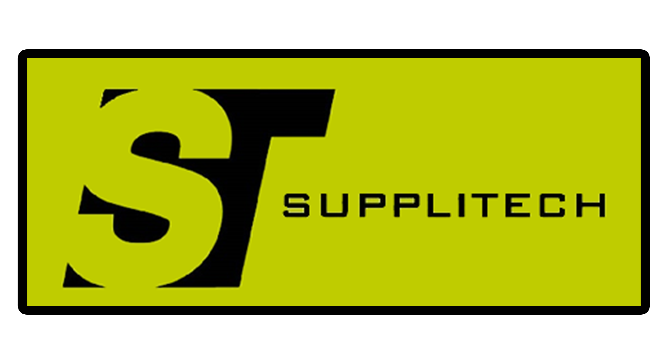 Supplitech Logo - Black Trim